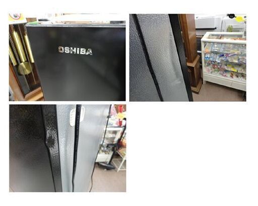 西岡店 冷蔵庫 2ドア 153L 2021年製 東芝 GR-T15BS ブラック TOSHIBA 黒 100Lクラス