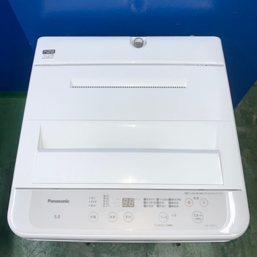 ⭐️Panasonic⭐️全自動洗濯機　2022年5kg美品　大阪市近郊配送無料