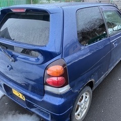 一時抹消　レストア準備中　アルトワークス　HA22S  ＭＴ　ＦＦの画像