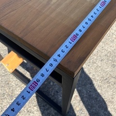 DIY 手作りテーブル　アイアン&ウッド　テーブル　使い道色々◡̈の画像