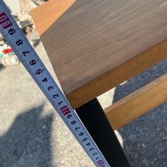 DIY 手作りテーブル　アイアン&ウッド　テーブル　使い道色々◡̈の画像