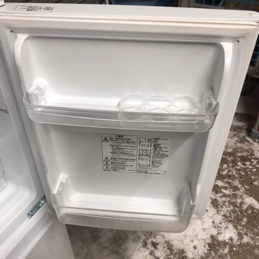 ［ゆec］旭川市直接取引限定 ニトリ 2ドア冷蔵庫 グラシア NTR-106 2020年製 通電動作確認済 簡易清掃済 106L □ニトリ□106L 直冷式2ドア冷蔵庫 Nグラシア NTR-106WH 2021年製 
