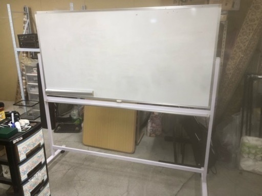 sj317 片面ホワイトボード 月予定表 キャスター付き