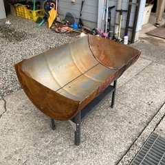 ドラム缶コンロ