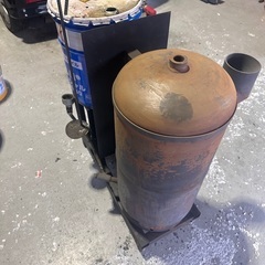 廃油ストーブ　ガレージ　オイル　