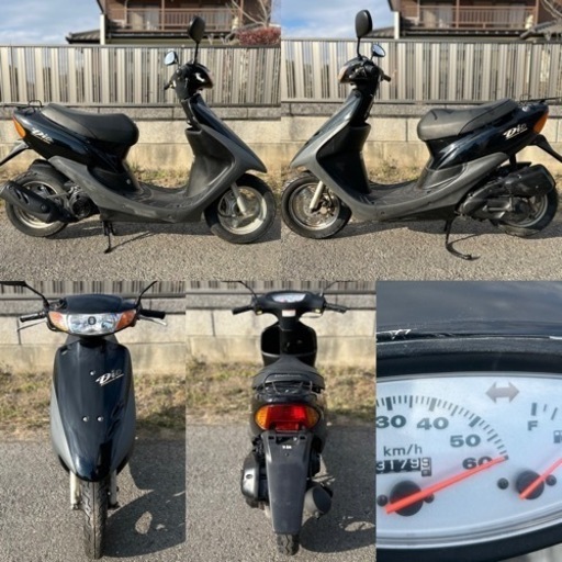 AF35ディオ快速2スト！試運転60km/h確認済み☆バッテリー・プラグ・エアクリ・ミラーなど新品交換で快調ですよ^_^50cc原付スクーター☆