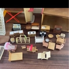 シルバニアファミリー　おうち小物たくさんの画像