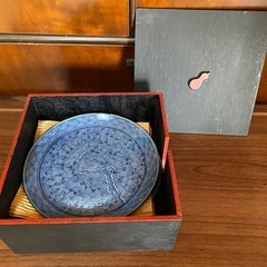 【予約済】【未使用】有田焼　中皿（備前哲三郎窯）3枚セット　※箱つきの画像