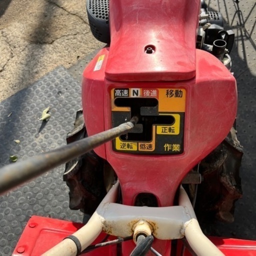 k201605 ヤンマー 管理機 耕運機 MRT６５０UV 畝たて ポチ 正転・逆転 最大6.3馬力 耕耘幅:約500mmリコイル式 
