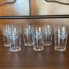 『予約済』【無料】【未使用】ビールグラス　6個セット　ノベルティの画像