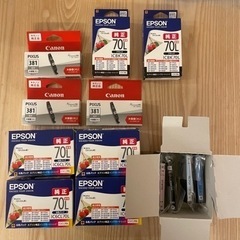 EPSON Canon インクカートリッジ未使用