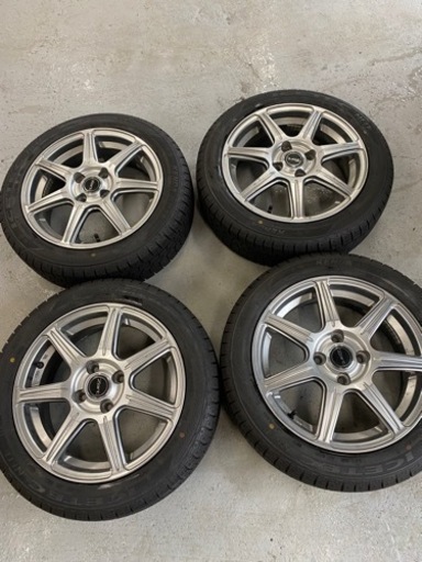値引き^ ^アルミホイール、スタッドレスタイヤ 4本セット