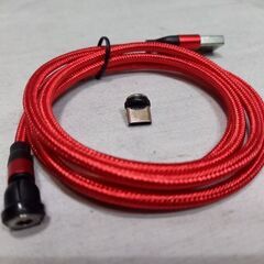 マグネット式スマホ充電ケーブル USB Type-A－Type-C