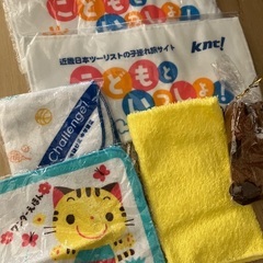 ミニタオル　10枚　ティッシュカバーの画像