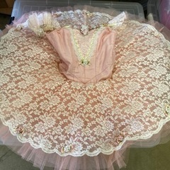 クラシックチュチュ　ピンク　レース