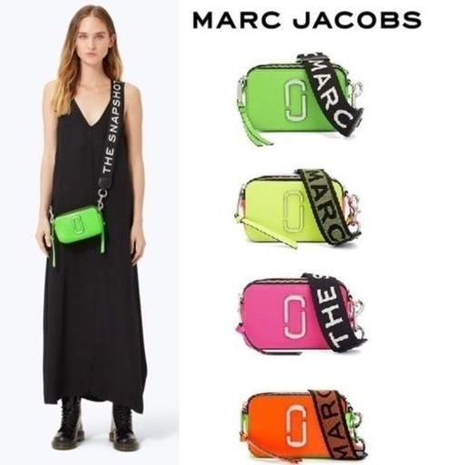 marc jacobs ショルダーバッグ【保証書付】ネオンカラー