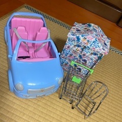 りかちゃん車、家具セット
