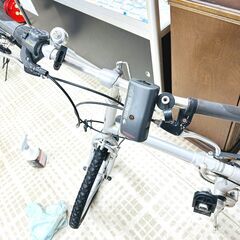 【特別価格】BRIDESTONE 折りたたみ自転車 Grantech 20インチ シルバーの画像