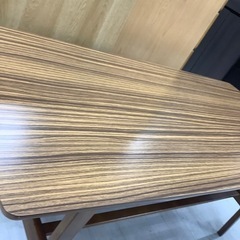 カリモク カフェテーブル ライトブラウン【トレファク堺福田】の画像