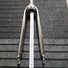 自転車　ミニベロ　折りたたみ自転車　フロントフォークの画像