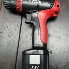 リョービ 充電式ドライバードリル 7.2V BD-710 
の画像