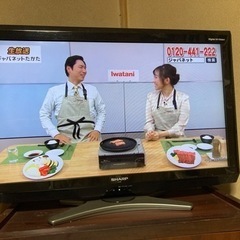 シャープ　テレビ　SHARP AQUOS　３２型　2010年購入の画像