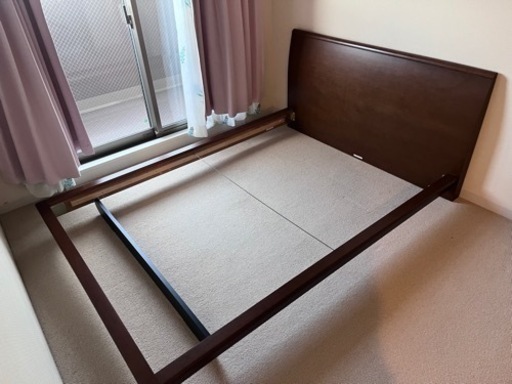 最終値下げ　FranceBed フレーム　こげ茶
