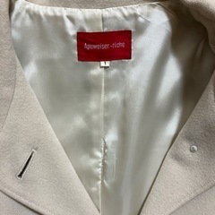 無料でどうぞ　中古　アパレルブランド　アプワイザーリッシェ　レディースコート　洋服　衣類　サイズ1の画像