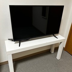 【美品】液晶テレビ 32型 IKEA テレビ台 セットの画像