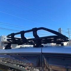 TERZO  テルッツォ　ルーフキャリア  デリカD5 ステー付き