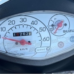 723. 動画あり　スズキ　アドレスV50  FI 原付　バイク　50cc   車体の画像