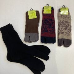 【未使用新品】紳士足袋ソックス６足セット◆まとめ売り・２５㎝～２...