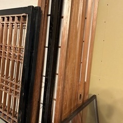 古民家　建具　複数枚有り