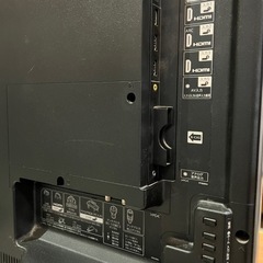 受付終了 2017年製 シャープ 液晶テレビ 45インチ リモコン付きの画像