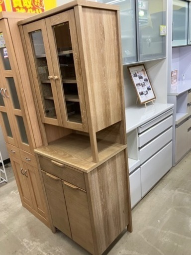 シギヤマ家具?ナチュラル感でとてもオシャレ?キッチンラック　484