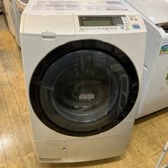 日立 9/6kg ドラム式洗濯乾燥機 BD-S7500R 2013年製 左開き?HITACHI 9/6kgドラム式洗濯機 2013年製 BD-S7500 日立 ヒート