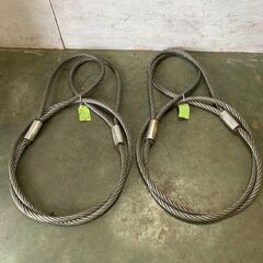 神鋼 ワイヤーロープ 牽引ワイヤーロープ 玉掛け 28mm 5m 工事用材料 ③ 神鋼 ワイヤーロープ 牽引ワイヤーロープ 玉掛け 28mm 5m 工事用