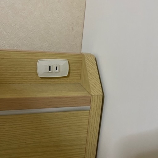 収納付きシングルベッド