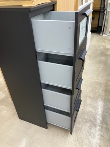 IKEA?シックなデザイン&カラー?4段ハイチェスト　449