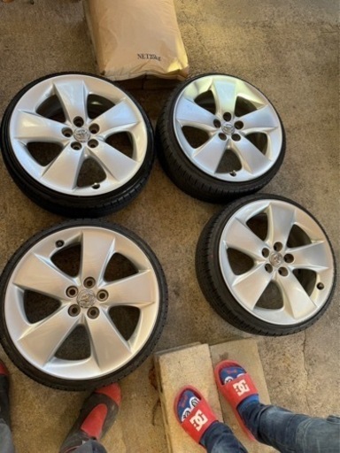 Sツーリング　タイヤ　ホイール　(引っ張り)