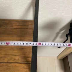 棚、木目調の画像