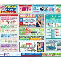 🟢🔵🟣スイミング桶川西口・「スウィン」へ翔びだせ！入会キャンペーン🟣🔵🟢の画像