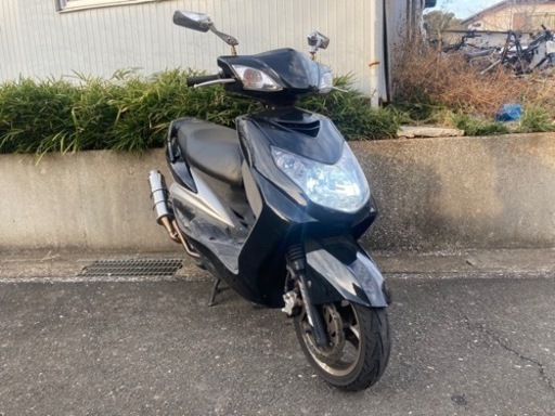 軽整備済み‼️ シグナスx グリップヒーター　ビックスロットル　マフラー付き　配送可能　現車確認可能