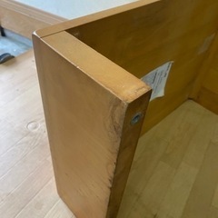 玄関台　踏み台　木製の画像