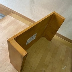 玄関台　踏み台　木製の画像