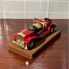 古酒ミニチュアボトル ブランデー ナポレオン L.Dorville クラシックカー  2点セットの画像