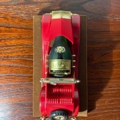古酒ミニチュアボトル ブランデー ナポレオン L.Dorville クラシックカー  2点セットの画像