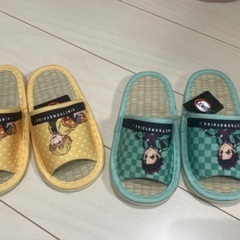 新品✨鬼滅の刃⭐️キャラクタースリッパ 2足セット‼️