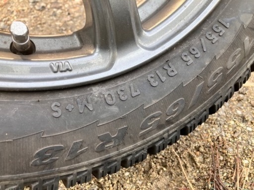 155/65R13スタッドレス軽用