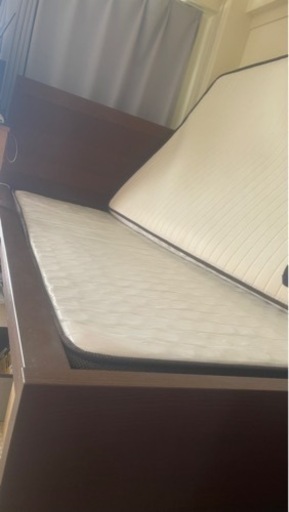マルム イケア すのこ ニトリのマットレス付き IKEA MALM NITORI セミダブル